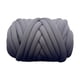 thumbnail image 1 of Hilo grueso, hilo jumbo, lavable, suave, 500 g, para crochet, trenzado, nudo voluminoso Gris, 1 of 9