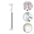 thumbnail image 2 of Punch Free Adjustable Clothesline Pole Closet Rod Cupboard Bar Telescopic Curtain Bar, 2 of 8
