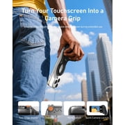 Fun Shot Magnetic Camera Grip for iPhone and Android Smartphone DSLR Style Shutter Handle Black