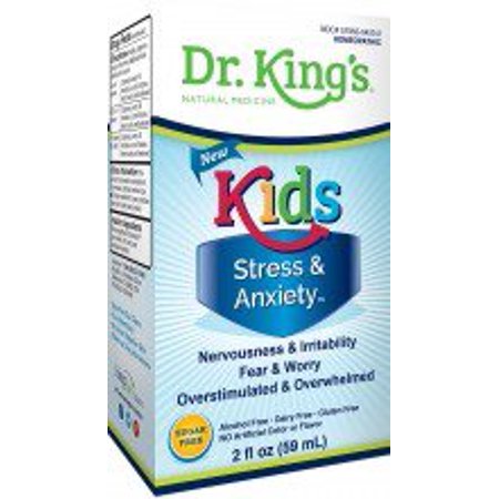 Enfants Stress et anxiété Dr King Natural Medicine Liquide (2 fl oz 59 ml)