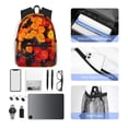 thumbnail image 4 of Disketp Marigold Flowers In Different Colors Mochila Ligera Clásica con Múltiples Bolsillos, Mochila Casual para Hombre y Mujer, Ideal para Escuela, Trabajo y Viajes, 4 of 6