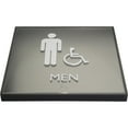 thumbnail image 5 of Lorell, LLR02659, Restroom Sign, 1 Each, Black, 5 of 12