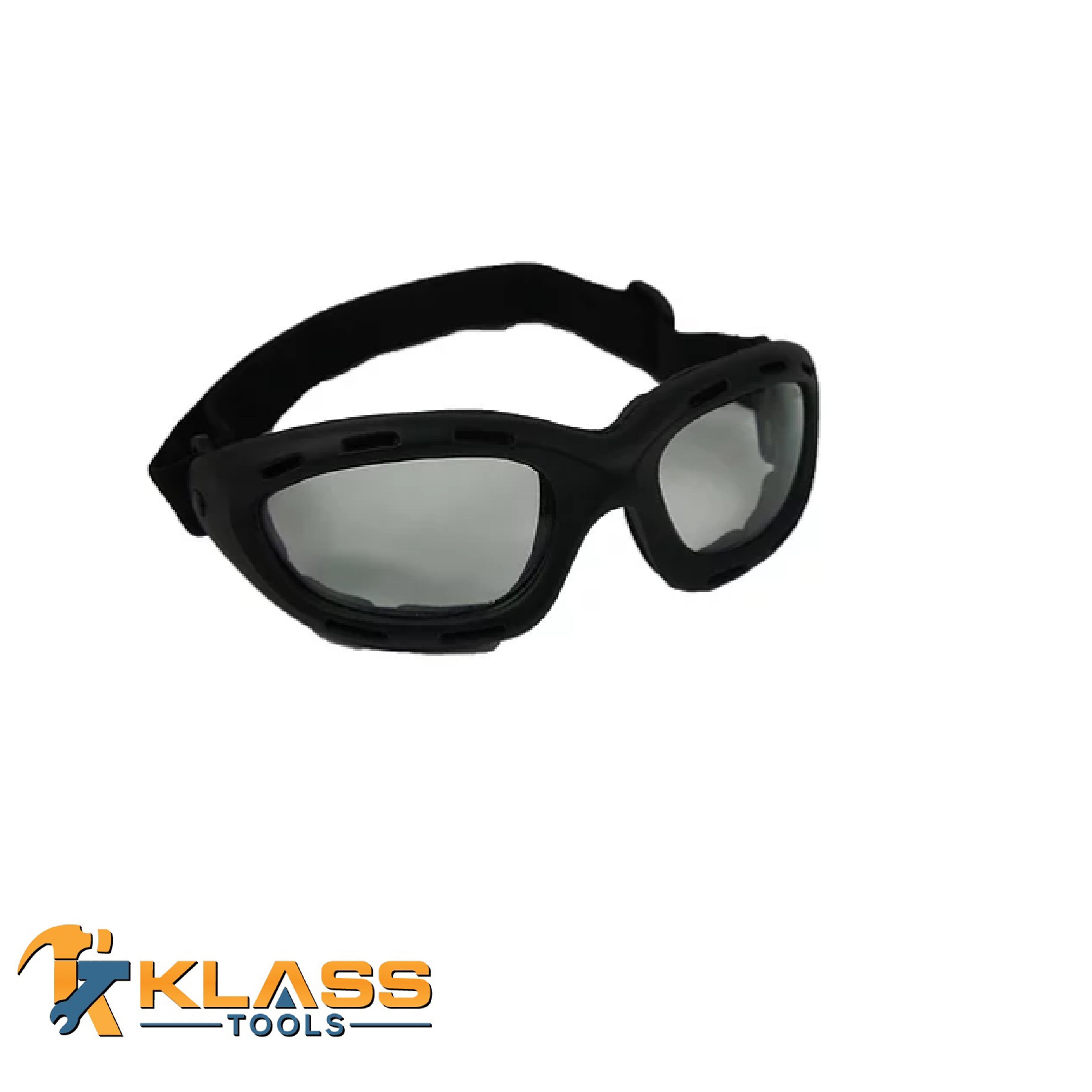 KlassTools Series 1000 Safety Glasses with Grey Lens 