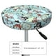 thumbnail image 4 of Balery pirate with funny animals Fundas de asiento para taburete de bar redondo de tela de terciopelo ajustables que protegen de arañazos y manchas para sillas de 14 a 17 pulgadas.-12 inch, 4 of 7
