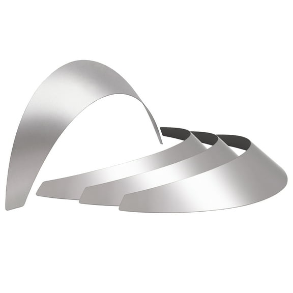 Kojem 4PCS Fender Flares Universal for 28"-30" Wheel Openings, 2" Wide Fender Flares Wheel Arches Edge Trim Protector Anti-Rust Oil Steel