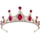 thumbnail image 1 of KAKOWELY Corona de boda, corona de novia, corona de diamantes de imitación, tiara para fiesta de cumpleaños, accesorio para el cabello de boda, 1 of 5