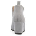 thumbnail image 4 of Journee Womens Mylee Pull On Wedge Booties, Widths Available, 4 of 10