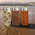 Slim Can Coolers Party Slim Can Cooler for 12oz Tall Skinny Cans, For