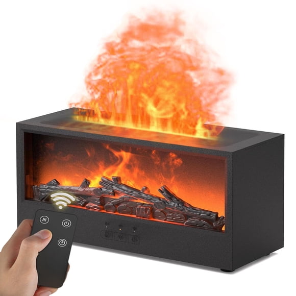 Humidificador de aire con difusor de llama para chimenea Omnexa con 7 colores