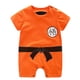 thumbnail image 1 of Goku diseño dibujos animados bebé niño y niña mono Cosplay disfraz Goku inspirado bebé traje mono vestido 90cm LingWen 8390614615892, 1 of 1