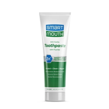 Smart Mouth Premium Clean Mint Toothpaste 6 oz. Tube