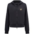 thumbnail image 2 of Women's Levelwear Black Pittsburgh Penguins Judd Raglan Full-Zip Hoodie, 2 of 3