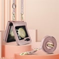 thumbnail image 2 of HCTian for Samsung Z Flip 4 Lanyard Leather Phone Case Shockproof Cover, 2 of 7