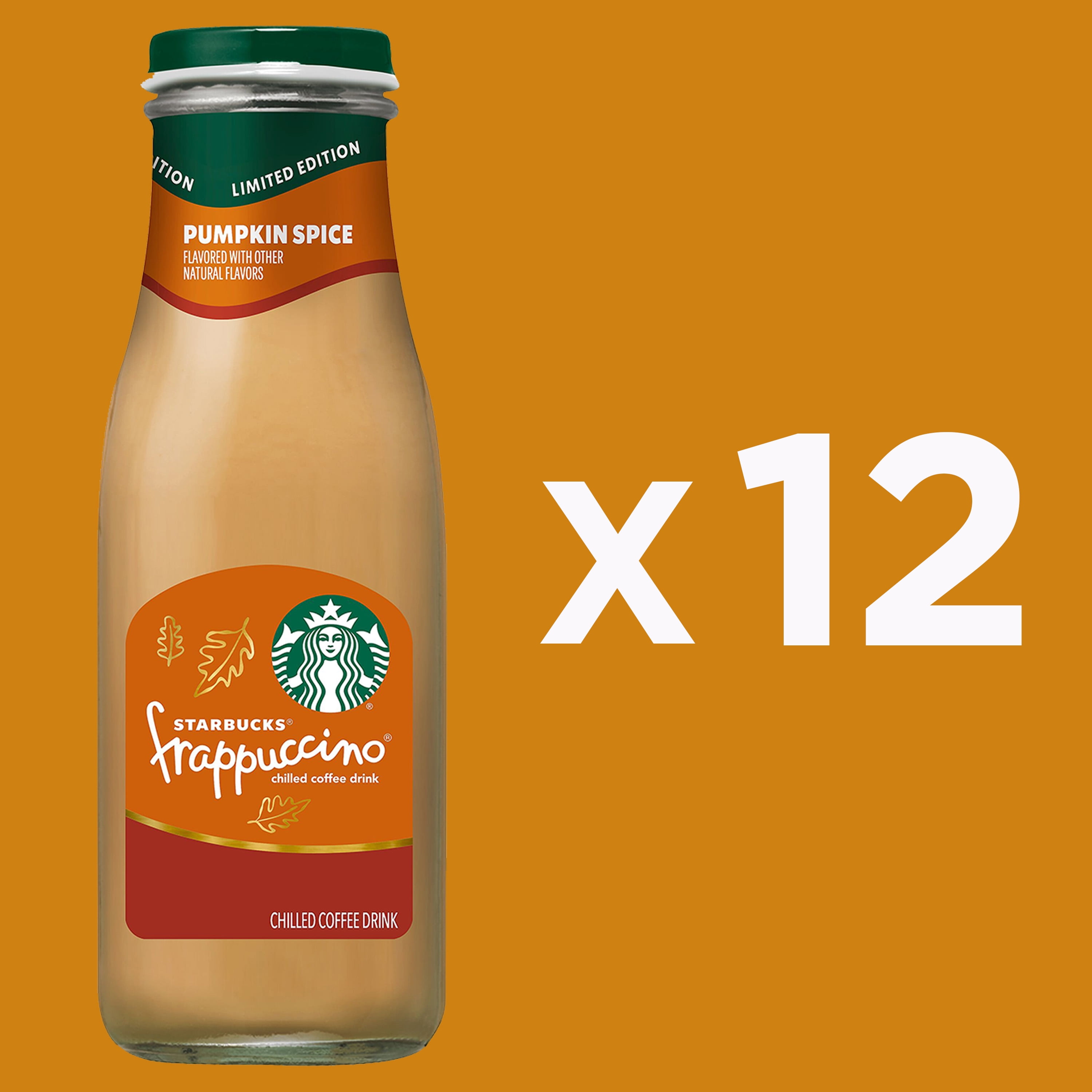 Starbucks Pumpkin Spice Frappuccino, 12 Pack 13.7 oz