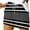 Black1, variant on Jalioing Womens Print Casual Shorts Elastic Waist Drawstring Loose Shorts Summer Fashion Shorts with Pocket