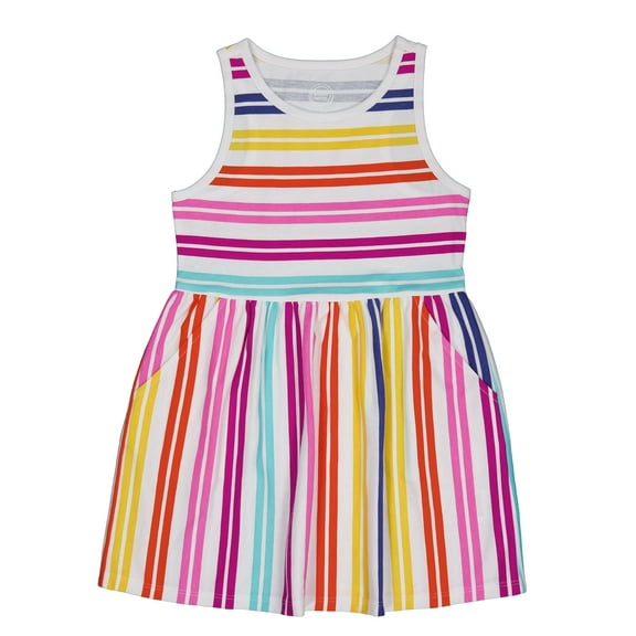 Wonder Nation Girls Tank Play Dress, Sizes 4-18 & Plus