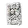 thumbnail image 4 of Adornos de bolas de Navidad, adornos decorativos de espuma, juego de adornos navideños creativos para fiestas, vacaciones, decoración de cumpleaños al 155 x 8 x 23 cm, 4 of 8