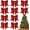 Red, variant on Red Glitter Ribbon Bow Tie Christmas Tree Shiny Bow Glitter Twist Tie Bows Christmas Bow for Xmas Tree Party Wedding Birthday Festival Wreath Ornaments Gift Box Wrapping (24 Pcs, 5.5 inch)