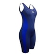 thumbnail image 1 of Voit Traje de Baño tipo combishort, para natación, de una pieza, color azul, talla grande, adulto, mujer, 1 of 2