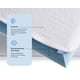 thumbnail image 5 of Almohada Luuna Comfort Flip, Tamaño Estándar, Memory Foam, Fresca, Un Lado Firme y Un Lado Suave blanco Estándar, 5 of 9