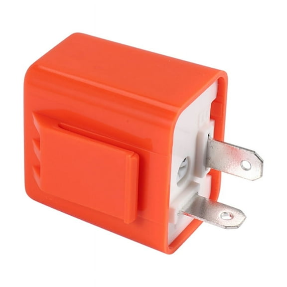 2 Pin Speed Adjustable LED Turn Signal Indicator Flasher Relay 12V