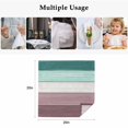 thumbnail image 5 of Cloth Napkins Set of 4 - 20x20 Inches, Purple Green Wood Grain Washable Reusable Table Napkins, Rustic Retro Wooden Plank Soft & Absortbent Dining Napkin for Party Wedding Hotel Restaurant, 5 of 8