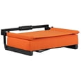 thumbnail image 6 of Pemberly Row Grandstand Comfort Seat in Aluminum Frame in Orange, 6 of 8
