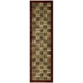 thumbnail image 2 of Nourison Parallels Collection Rug, Brick, 2 of 2