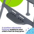 thumbnail image 6 of Cosco Kids Canteen Toddler and Baby High Chair, Mono Grey, 6 of 12