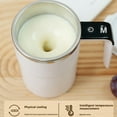 thumbnail image 6 of electric Coffee Mug with a Built-in LCD Thermometer, Perfect for Brewing Coffee,Milk,Cocoa,Etc, 13oz Rechargeable Prevent Overflow Self Stirring Coffee Cup, 6 of 13