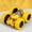 Yellow, variant on Yellow Yellow Inertia Stunt Flipping Race Car Toy 4Wd No Batteries Needed For Kids