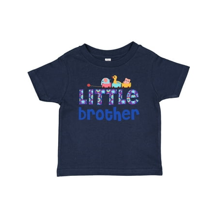 

Inktastic Blue Toy Train Little Brother Gifts Gift Baby Boy T-Shirt