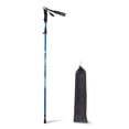 thumbnail image 3 of Senderismo Basking Sticks Ajustable Camping Postes Trekking Postes Absorción de sudor Agarre Ultralight Viaje Mochilero Escalada Crujido Azul Noticed OD003541-02, 3 of 7