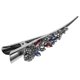 thumbnail image 3 of Crystal Hair Clip Sparkly Bling Hair Clip Metal Hair Barrette Vintage Sparkle Hair Clip, 3 of 5