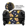 thumbnail image 4 of Xecao Moon Bear print Elastic Luggage Cover, with double-sided print , is perfect for travel, business, and daily use, 4 of 9