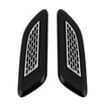 thumbnail image 1 of 2pcs Universal Vent Cover Stickers Carbon Fiber Car Air Flow Intake Hood Scoop Stickers For Vehicle, 1 of 5