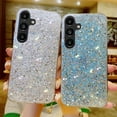 thumbnail image 2 of For Samsung Galaxy A54 A34 A14 Shiny Glitter Silicone Sleeve Soft Back Cover, 2 of 4