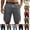 Dark Gray, variant on LTTVQM Men's Cargo Shorts Casual Hiking Workout Lightweight with Multi Pockets Casual Golf Outdoor Work Shorts Black S