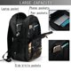 thumbnail image 4 of Fotbe Adorable Kitten On Mini Train Mochila con Estampado y Puerto USB para Hombre y Mujer, Mochila Antirrobo, Mochila de Viaje, Mochila Escolar, Mochila Universitaria, 4 of 7