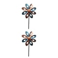 thumbnail image 1 of Inteprter Outdoor Wind Art Rotating Windmill for Lawn Ornaments rojo oro azul 22x9.5x68cm 2Conjunto, 1 of 6