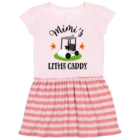 

Inktastic Mimi Little Caddy Grandchild Golfing Gift Toddler Girl Dress