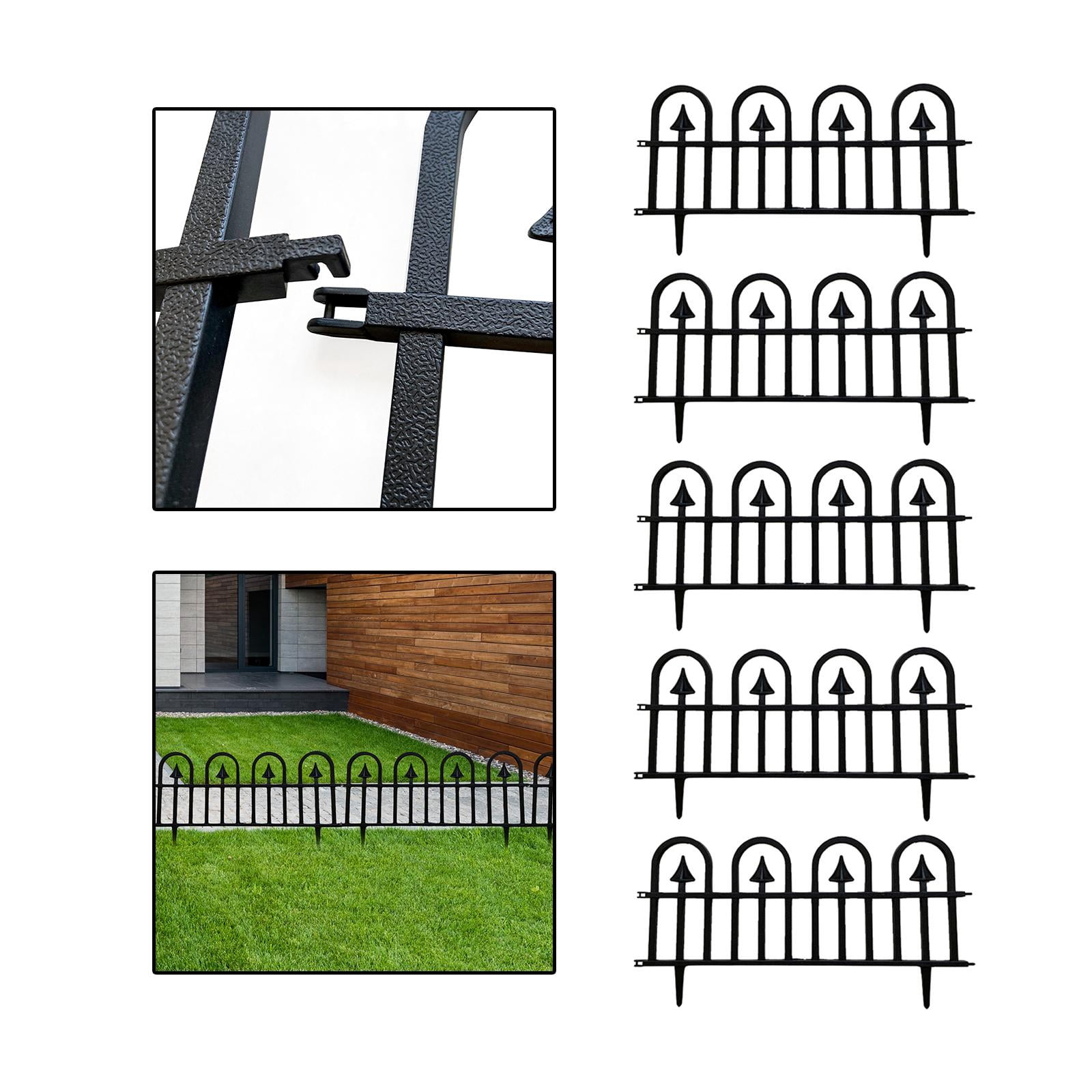 5x Garden Edging Border Durable for Landscaping Flower Lawn Edge Flower Bed