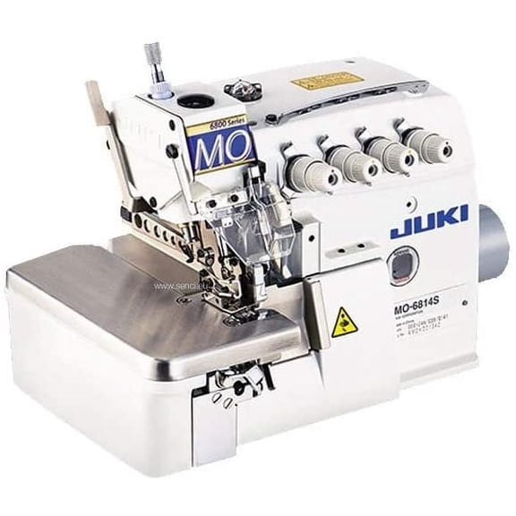 Juki Industrial 4-Thread Overlock Sewing Machine w/ K.D. Table, Servo Motor & REX LED Light – Assembly Required
