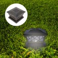 thumbnail image 3 of Outdoor Post Light Fixture Waterproof Solar Powered Light Floor Lamp Decor, 3 of 8