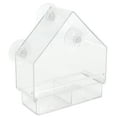 thumbnail image 3 of Indoor Bird Feeder, High-Transparency PS Material Bird Feeder, Capacity Is Sufficient Approx. 16.5 X 15 X 6.3 CM Balcony For Courtyard, 3 of 8