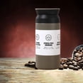 thumbnail image 4 of Tasse de Voyage pour Café, Tasse à Café Isolée 2,6*8,1 Pouces avec Couvercle, Tasse de Voyage Portable Anti-Déversement Sans Poignée, Tasse en Acier Inoxydable Réutilisable Qui Garde le Froid et le Chaud, Convient à la Voiture, au Quotidien, aux Voyages et aux Cadeaux, 4 of 6