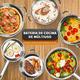 thumbnail image 2 of Batería De Cocina Juego De Ollas Acero Inoxidable 15 Piezas Plateado, 2 of 3