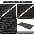 thumbnail image 4 of 24-Piece Dark Gray Outdoor Terrace Deck Tiles DIY Interlocking Decking Floor Tiles Easy to Install Patio Tiles for Indoor & Outdoor Balcony Backyard Poolside, 4 of 9