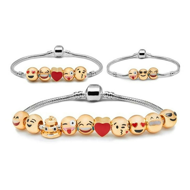 Bracelet à Breloques Emoji