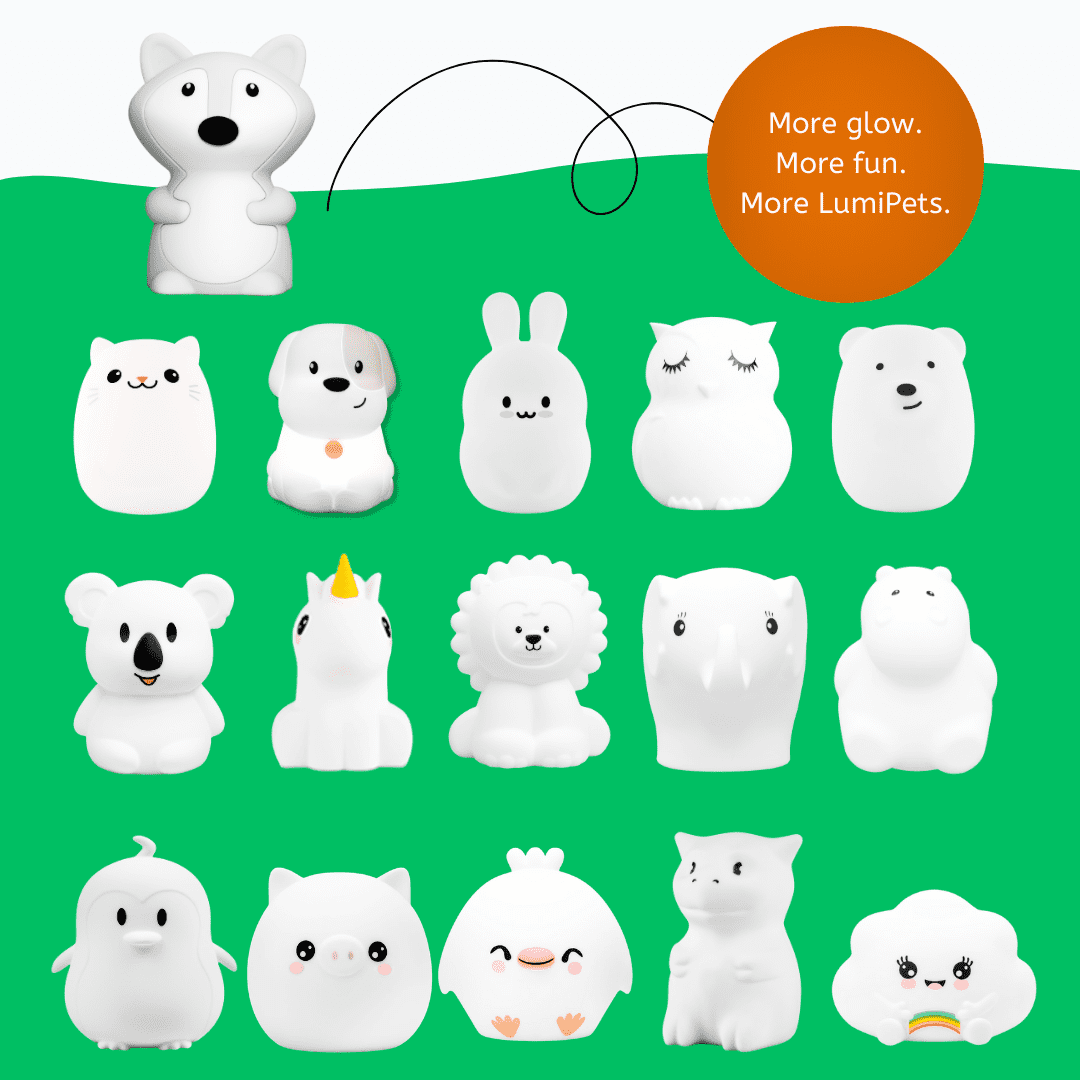 LumiPets&reg; Fiona the Fox Night Light